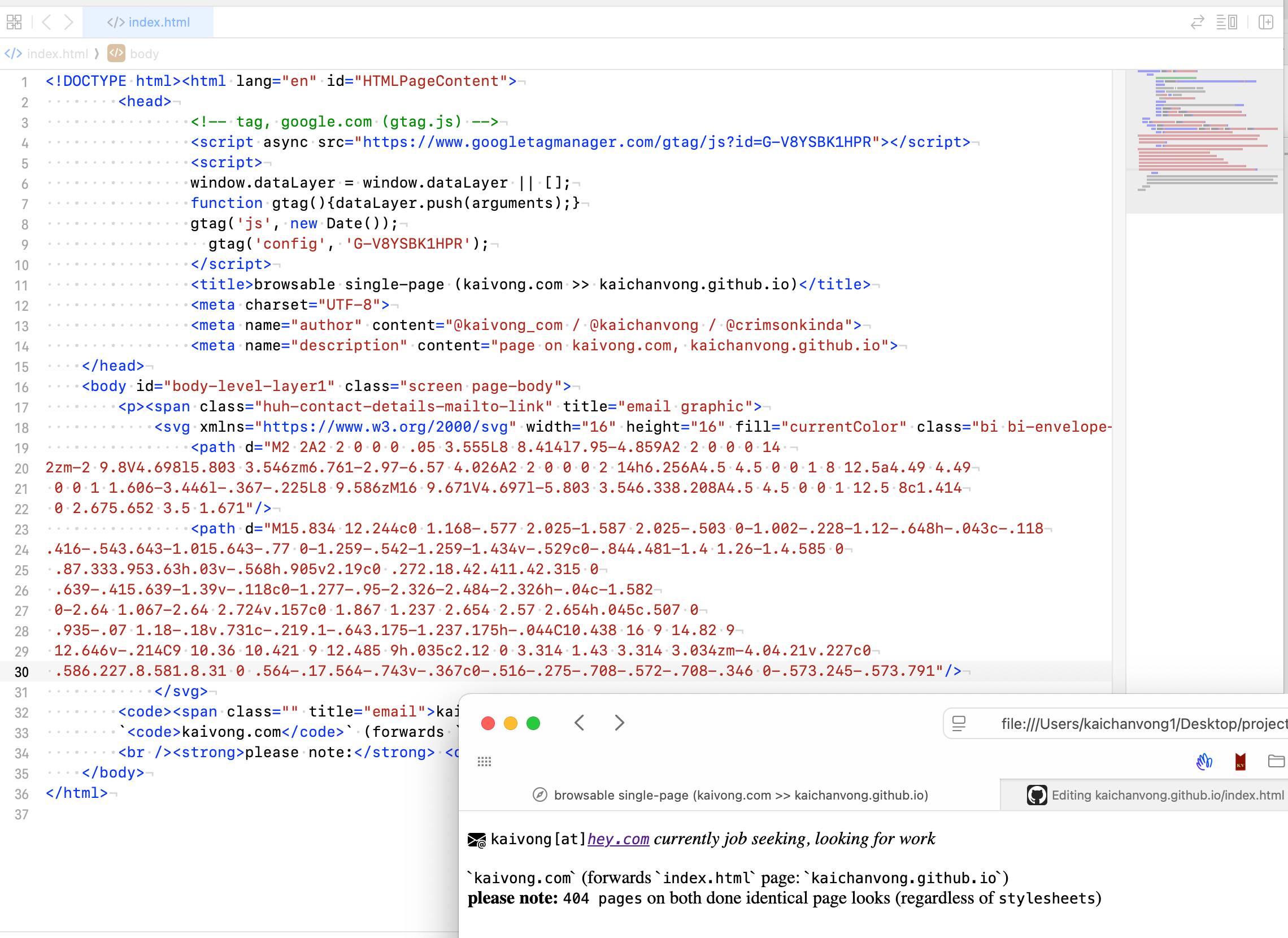 picture displays the SVG (scalable vector graphics for email in text from source-code)